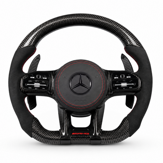 Mercedes A B C E CLA GLA GLB GLE 2018+ Carbon Steering Wheel Configurator