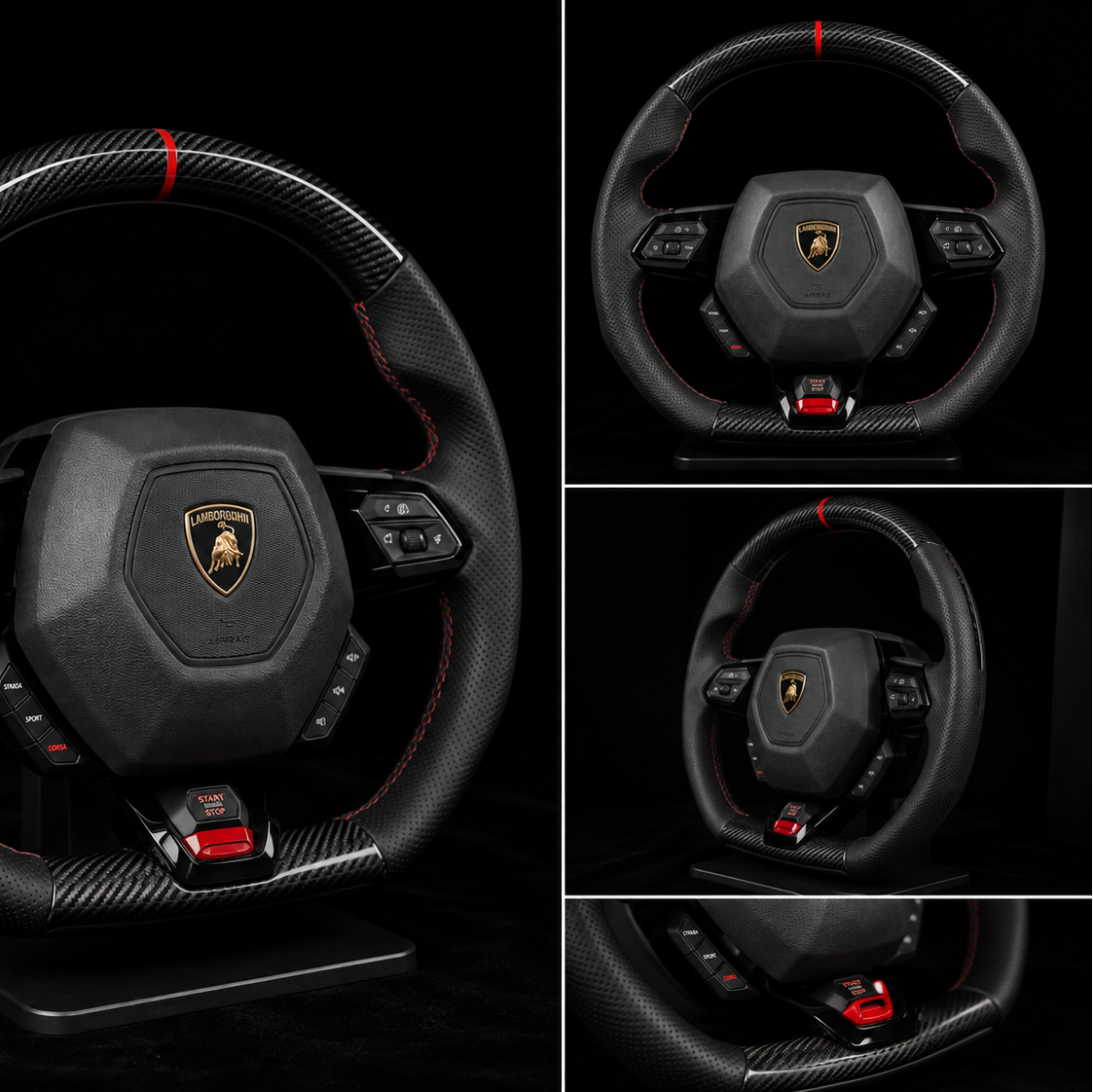 Configurateur Volant Carbone Lamborghini Huracan LP580 LP610 EVO STO 2014+
