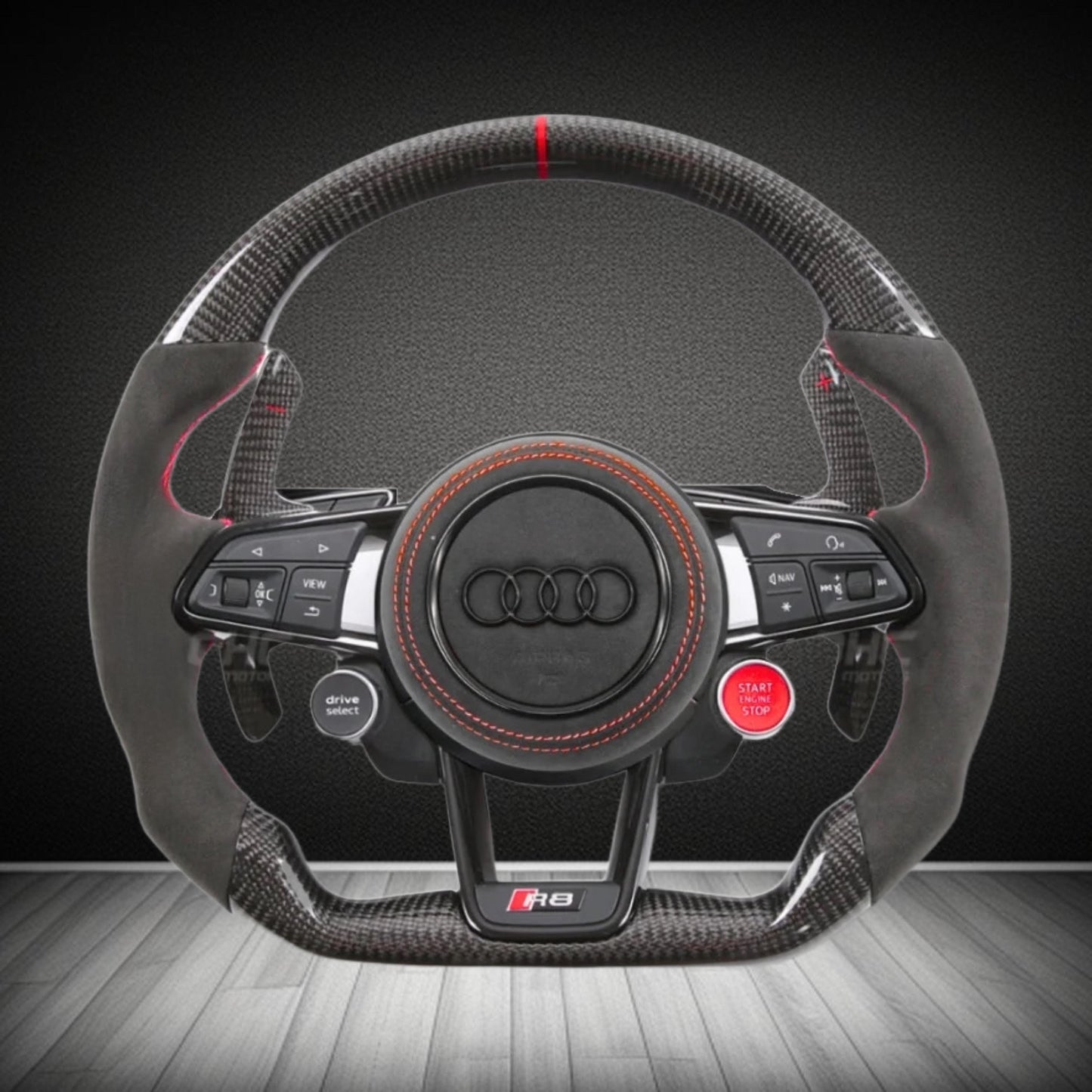 Volant Carbone Personnalisé AUDI TT/TTS/TTRS/R8 (2015-2021)