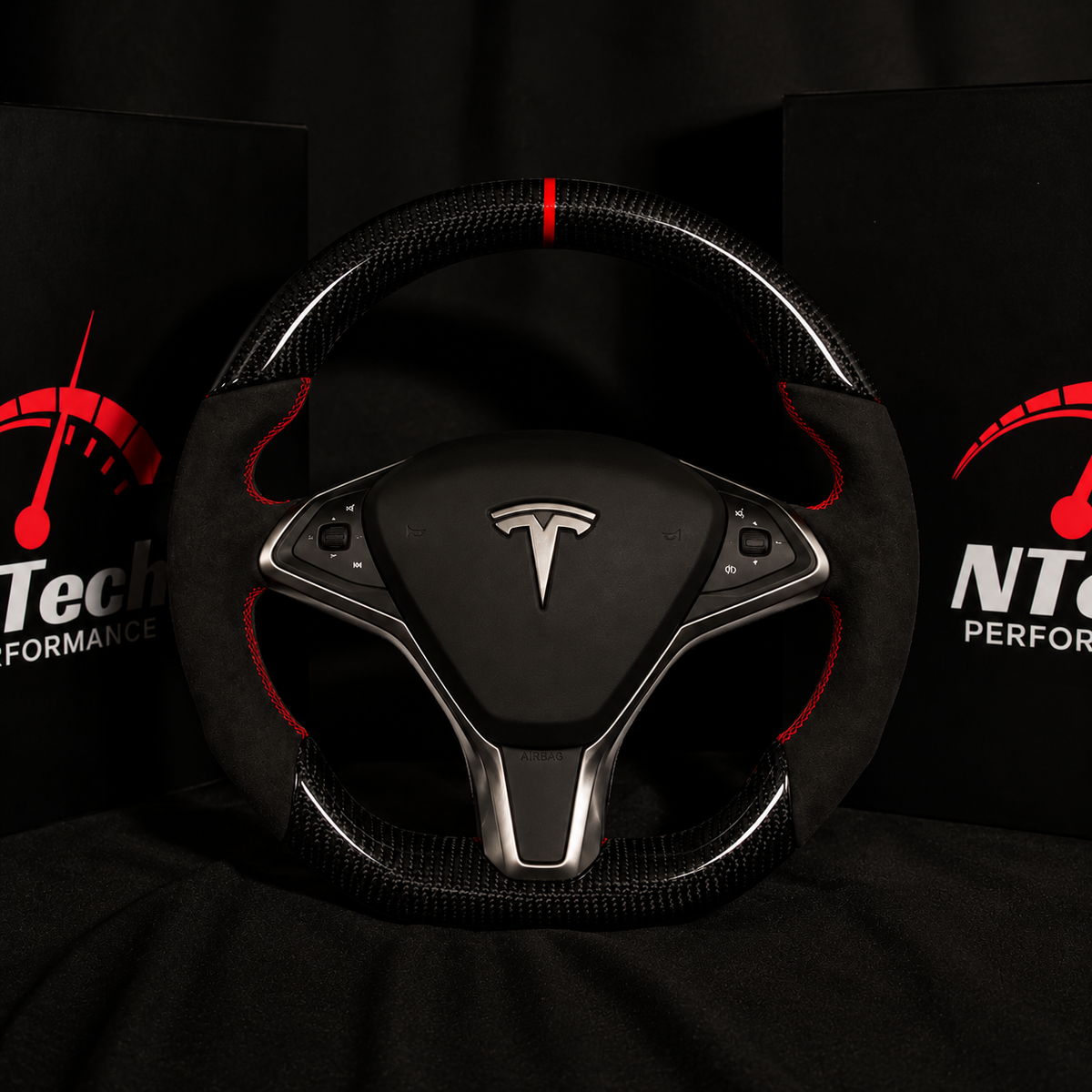 Configurateur Volant Carbone Tesla Model S Model X 2012-2020